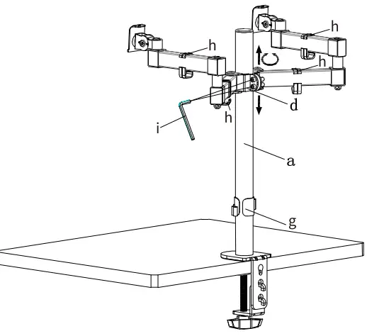 Bracwiser-MD7442-Dual-Fully-Adjustable-Monitor-Arm-Stand-Mount-IMAGE-4