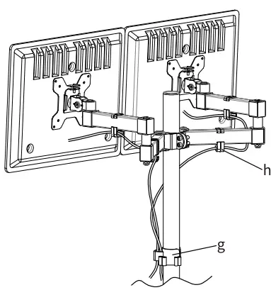 Bracwiser-MD7442-Dual-Fully-Adjustable-Monitor-Arm-Stand-Mount-IMAGE-9