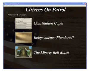 CACI LET CITIZENS ON PATROL GAME USER MANUAL