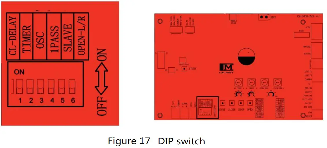 CALIMET CM3-DCNB Sliding Gate Openers - figure 24