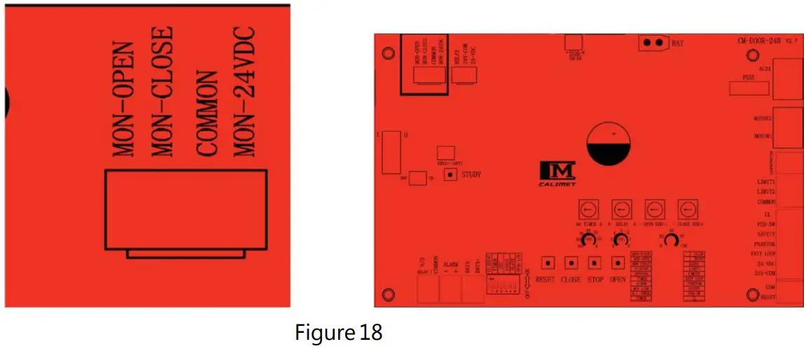 CALIMET CM3-DCNB Sliding Gate Openers - figure 25