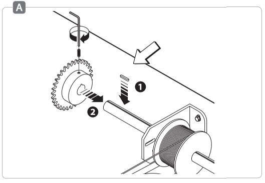 CAME-C005-Chain-Transmission-System-For-Sectional-Doors-FIG-2