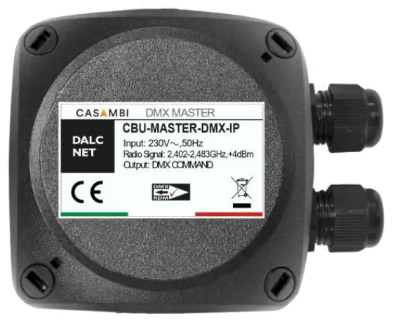 CASAMBI CBU Master Bus and Repeater - DMX PROTOCOL