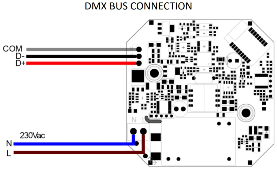 CASAMBI CBU Master Bus and Repeater - scheme