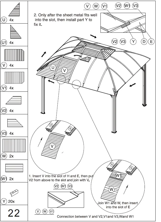 CHERY-LIFE-B0C26STGPR-10x-12 -Hardtop-Gazebo-With-Double-Roof-(25)