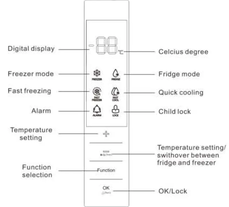 CHiQ CSH310NBSL Hybrid Upright Freezer 10