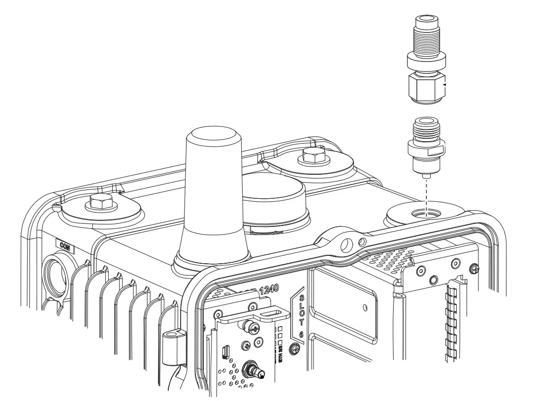 CISCO N Type Lightning Arrestor 