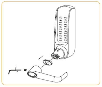 CODELOCKS CL600 Series Push Button Mechanical Heavy Duty - parts2