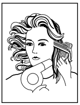 CONAIR 888 InfinitiPRO Performa Series Ionic Ceramic Hair Dryer - icon7