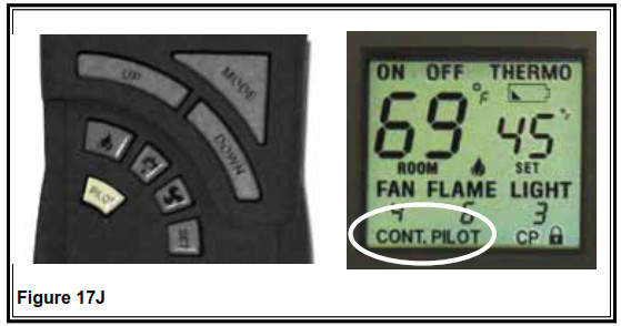 CONTINUOUS PILOT FEATURE