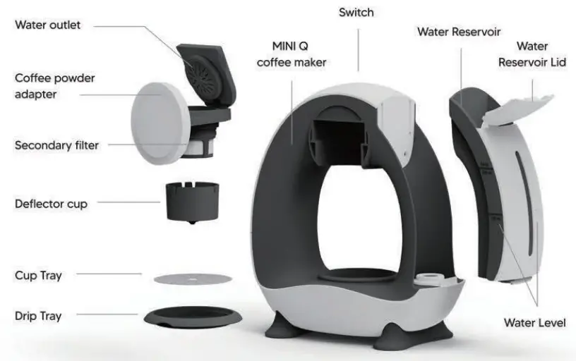 CORNESTY-MINI-Q-Automatic-Coffee-Maker-fig-3