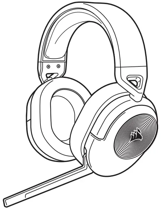CORSAIR HS55 Wireless Gaming Headset with Bluetooth