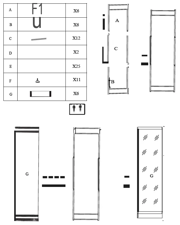 COSTWAY-HW65775-Indoor-Metal-Screen-1