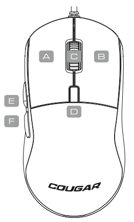 COUGAR 8000DPI Gaming Gear Combo Keyboard - ASSIGNMENT