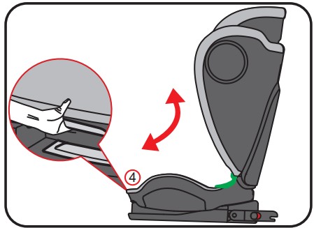COZY N SAFE EST 19 Car Seat - parts5
