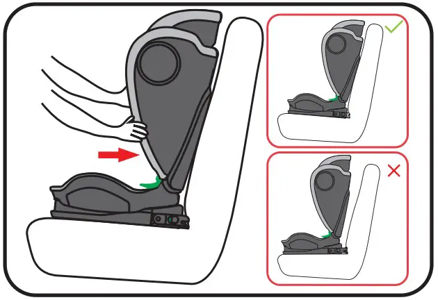 COZY N SAFE EST 19 Car Seat - parts8