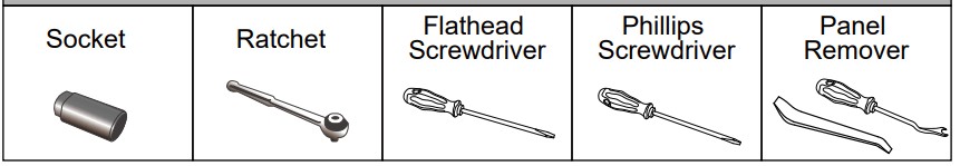 CPW WJ20-0004 Tail Lights - parts