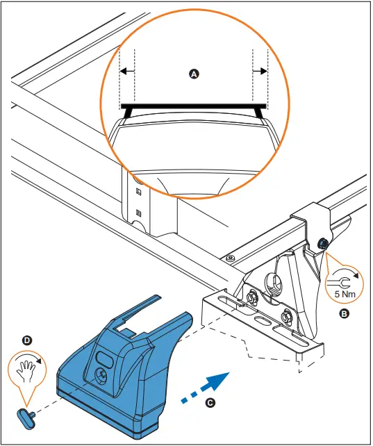CRUZ 934-438 Kit Soportes LCV B23