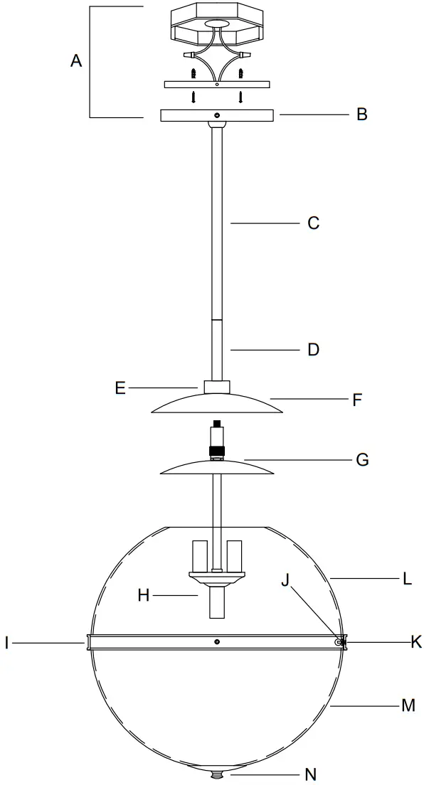 CRYSTORAMA 2016 AG Truax Four Light Mini Chandelier - PART NUMBER MODEL