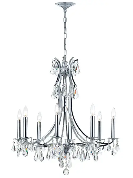 CRYSTORAMA-5938-CH-CL-MWP-Eight-Light-Chandelier-product