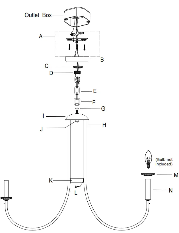 CRYSTORAMA-DEL90808MK-Delilah-40.5-Inch-Crystal-Hanging-Chandelier-FIG-6