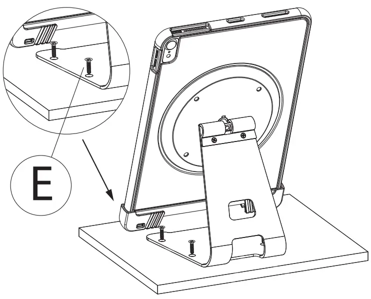 CTA PAD-ASCS10W Anti-Theft Security Case with Stand fig 10
