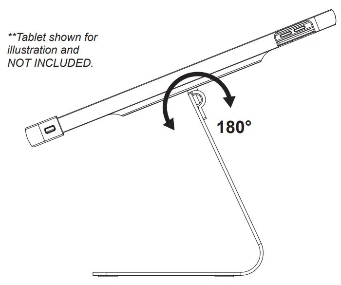 CTA PAD-ASCS10W Anti-Theft Security Case with Stand fig 7