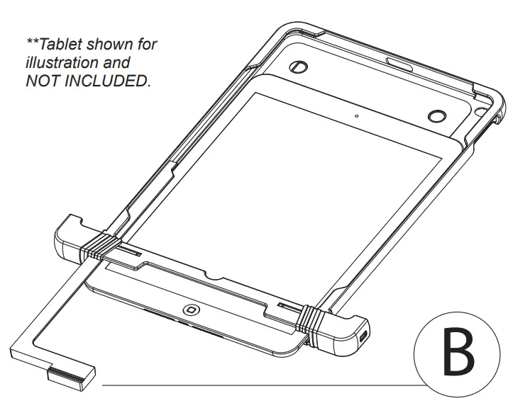 CTA PAD-ASCS10W Anti-Theft Security Case with Stand fig 9