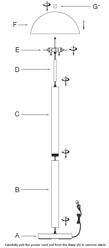 Camden Wells FL0722 Floor Lamp 1