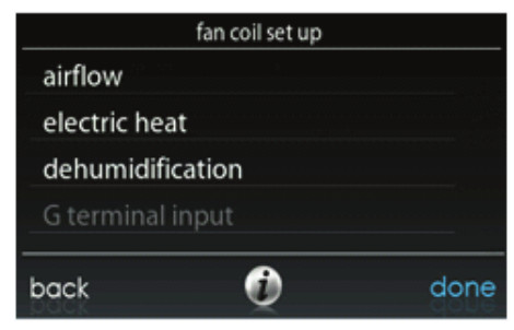 Carrier Infinity Touch Control - Fan Coil