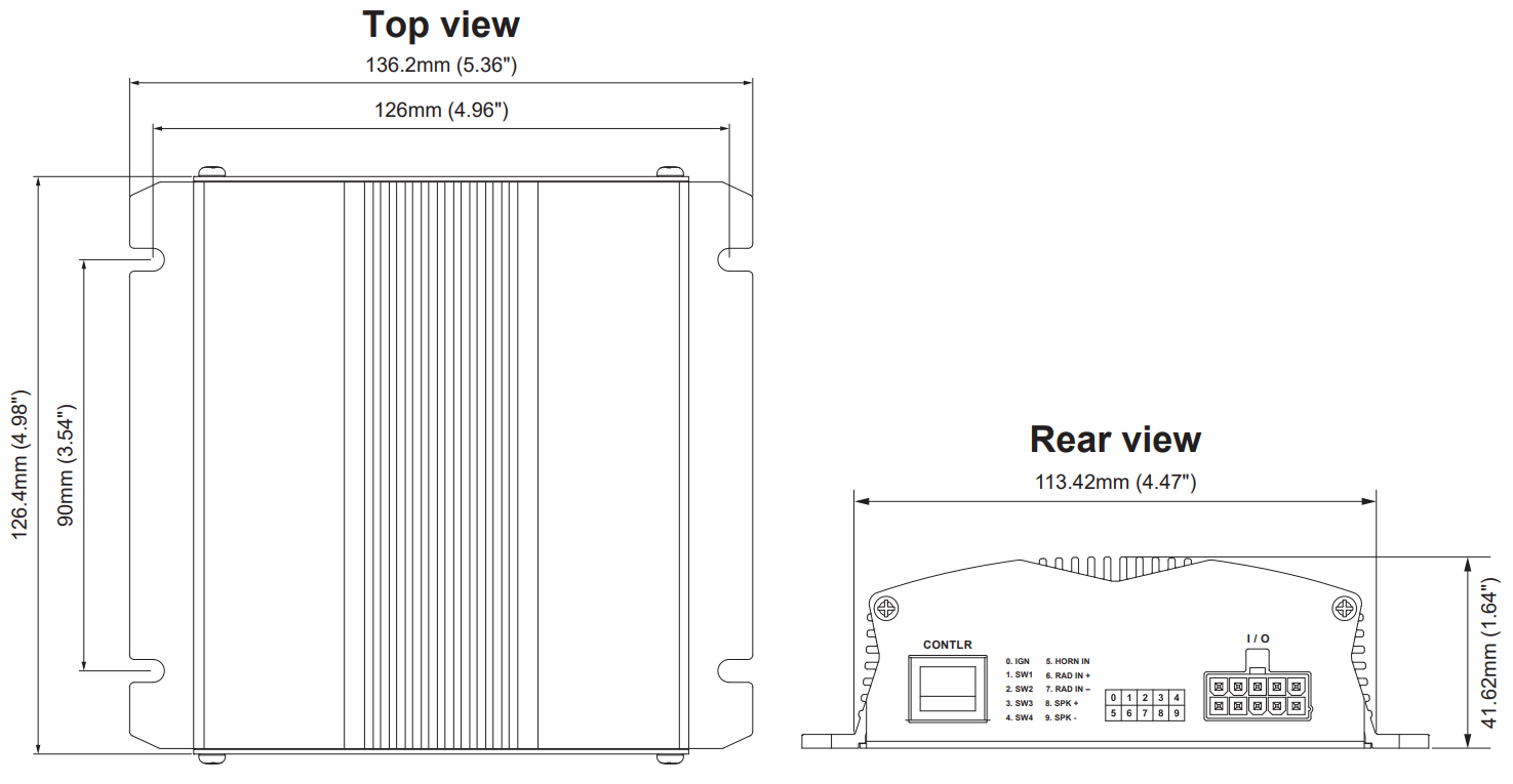 Cell2 SDF104H Button Hand Held Controller - Fig 7