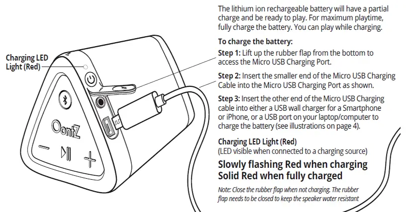 Charging the Battery