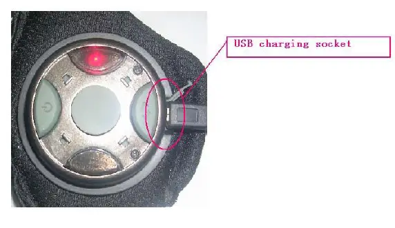 Charging the headset