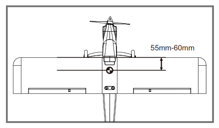 Check the C.G. (Center of gravity)