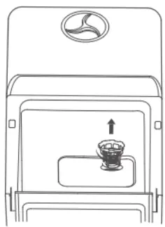 ChuMaste CM-XWJ01 Tabletop Dishwasher - Filter