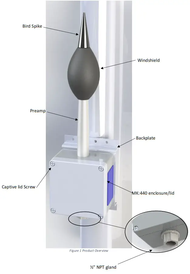 Cirrus MK 440 Environmental Noise Monitoring Sensor - MK 440 Overview
