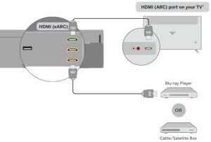 Connecting with HDMI ARC