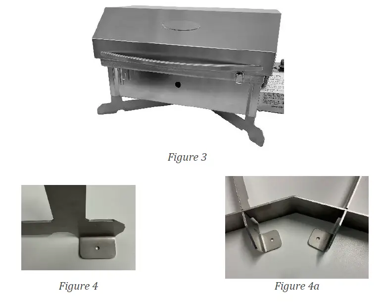 Cookout SSPOR-001-NG-LP Portable Barbecue Bench Stand 2