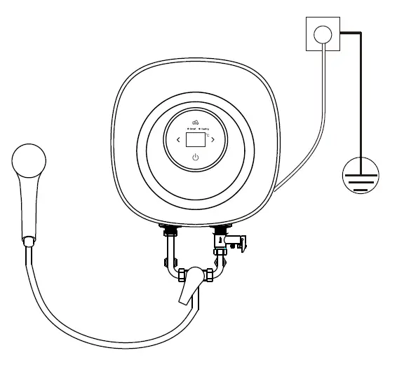 Corbero CTWG30CD Electric Water Heater 3