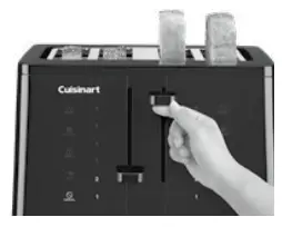 Cuisinart CPT T40 Touchscreen 4 Slice Toaster - FUNCTIONS