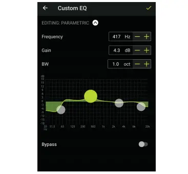 Custom EQ