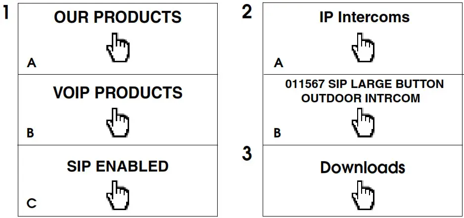 CyberData 011567 Sip Large Button Outdoor Intercom - Installation