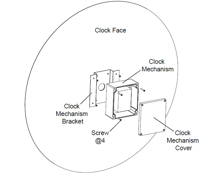 DAKTRONICS P1348 Analog Clock-fig-2