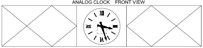 DAKTRONICS P1348 Analog Clock-fig-5