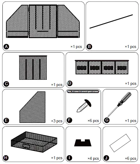 DALTACK-A3-Magazine-File-Holder-Desk-Organizer-with-4-Vertical-File-Holder-and-Drawer -image01