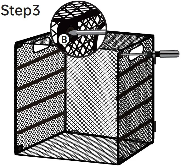 DALTACK Paper Organizer with Handle - parts3