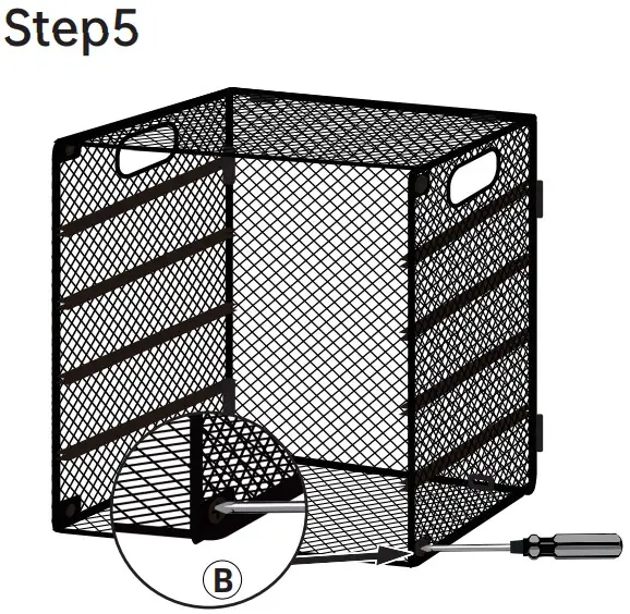 DALTACK Paper Organizer with Handle - parts5