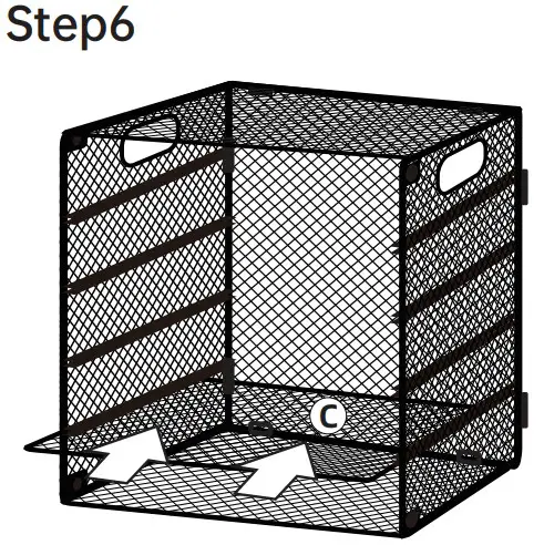 DALTACK Paper Organizer with Handle - parts6