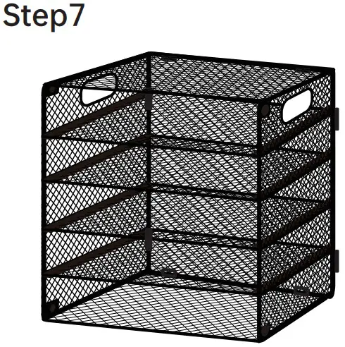 DALTACK Paper Organizer with Handle - parts7