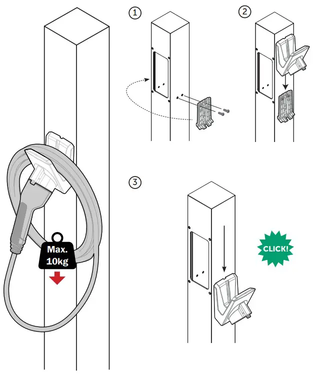 DEFA 715009 Freestanding Power Pole - fig 6